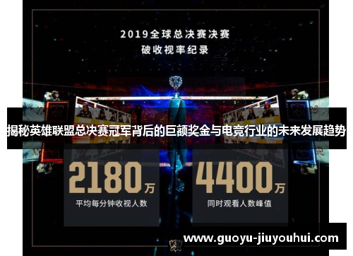 揭秘英雄联盟总决赛冠军背后的巨额奖金与电竞行业的未来发展趋势